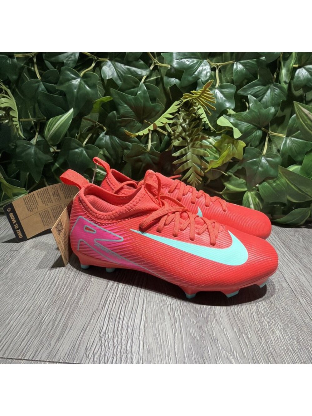 Nike Jr Zoom Vapor 16 Academy FG/MG. FQ8392-800. Size 1.5 Y